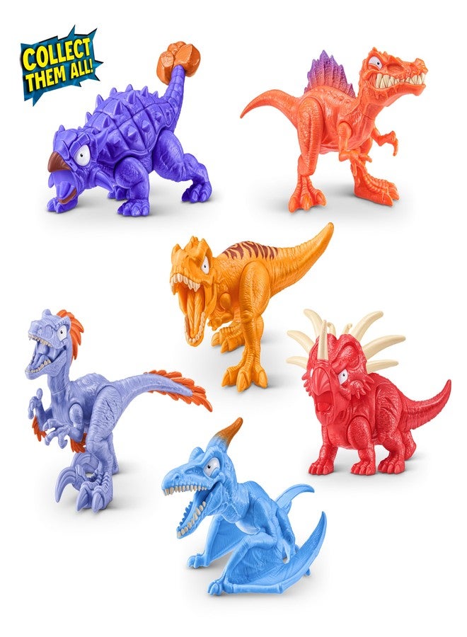 ZURU SMASHERS Smashers Dino vs Aliens Planet 2 Pack by ZURU - Smashable Capsule Toy with Dino & Alien Figures, 5 Surprises Inside, Collectible Novelty Toy for Kids Ages 3+ - Image 4